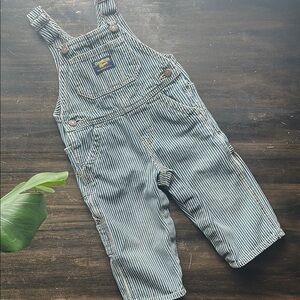 Oshkosh B’gosh Striped denim Toddler Overalls